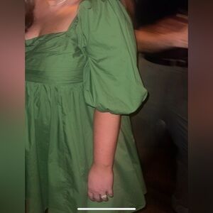 Abercrombie puff sleeve dress